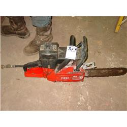 ICS GAS OPERATED CONCRETE CHAIN SAW USED