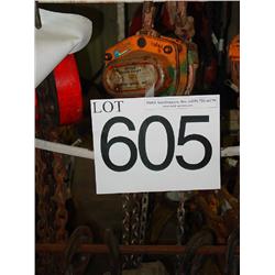 CHAIN FALL HOIST 1 ½ TON