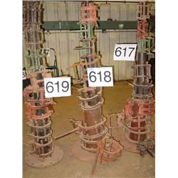 PIPE CLAMPS 2-8”, 2-6”, 2-4”, 3-2” (9X)