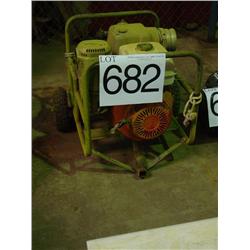 PACER WATER PUMP 4” GAS OPERATED