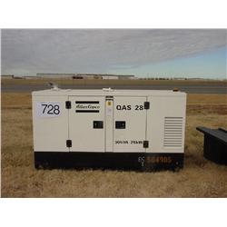 ATLAS COPCO 30/25KW GENERATOR
