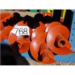 AUGERS 18”-10’ (6X) W/3” SHAFT