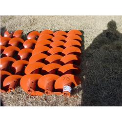 AUGERS 10”-4’ (3X) W/2” SHAFT