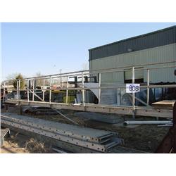 ALUMINUM WALK WAY W/RAILS