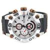 Image 2 : Croton Stainless Steel Chronograph Watch with Rubber Strap