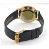 Image 4 : Movado Yellow Gold Plated Leather Strap Watch