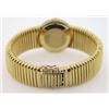 Image 7 : Movado Yellow Gold Plated Leather Strap Watch