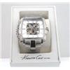 Image 6 : Kenneth Cole Stainless Steel Skeleton Watch