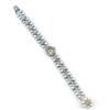 Image 2 : Daumier 17 Jewels 14K White Gold with Pearl and Diamond Watch