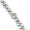 Image 3 : Daumier 17 Jewels 14K White Gold with Pearl and Diamond Watch