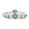 Image 5 : Daumier 17 Jewels 14K White Gold with Pearl and Diamond Watch