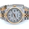 Image 3 : Rolex 18K Yellow Gold Stainless Steel Date Just Watch