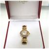 Image 1 : Cartier 18K Yellow Gold Trinity Diamond Watch