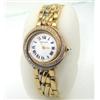 Image 2 : Cartier 18K Yellow Gold Trinity Diamond Watch