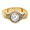 Image 6 : Cartier 18K Yellow Gold Trinity Diamond Watch