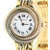 Image 8 : Cartier 18K Yellow Gold Trinity Diamond Watch