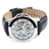 Image 1 : Fossil Stainless Steel Skeleton Leather Strap Watch