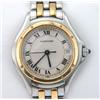 Image 2 : Cartier 18K Yellow Gold and Stainless Steel Wrist