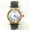 Image 1 : Cartier 18K Yellow Gold Leather Strap Watch