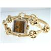 Image 6 : Gucci 18K Yellow Gold Diamond Watch