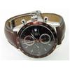Image 3 : Tag Heuer Leather Men's Automatic Chronograph Watch