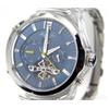 Image 4 : Kenneth Cole Stainless Steel Skeleton Watch