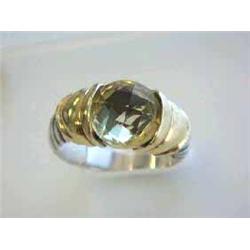 David Yurman Ring with Lemon Citrine