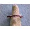 Image 1 : Eternity Ring with Ruby