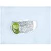 Image 4 : 18k White Gold Ring with Diamonds and Peridot