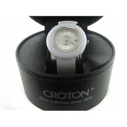 Womens Croton Rubber Date Watch
