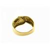 Image 5 : 14k Yellow Gold Diamond Ring