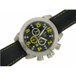 Croton Men's CC311284 Stainless Steel Chronomaster Watch