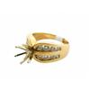 Image 4 : 14k Yellow Gold Diamond Ring