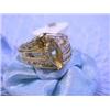 Image 2 : 14k Yellow Gold Semi mount Ring with Diamond Accents