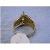 Image 4 : 14k Yellow Gold Semi mount Ring with Diamond Accents