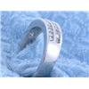 Image 4 : 14k White Gold Ring with Diamonds