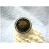Image 1 : 14kw Gold Ring with Smoky Quartz & Diamonds