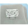 Image 3 : 18k White Gold Diamond Ring