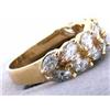 Image 4 : 14k Yellow Gold Diamond Ring