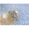 Image 2 : 14k White Gold Diamond Ring with Accents