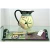 Image 1 : Tuscan Style Pitcher with Matching Cheese Tray