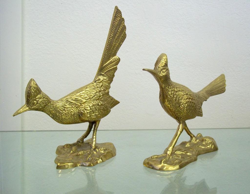 S4059 4 Small Raw Brass Road Runner Stampings S4059 4 Small Raw Brass Road Runner Stampings