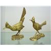 Image 1 : Lot-2 Genuine Solid Brass Roadrunner Statues
