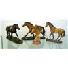 Image 1 : Lot-4 Small Horse Statues