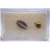 Image 3 : Lot-2 Tiger Eye Stones, 1Round, 1 Oval