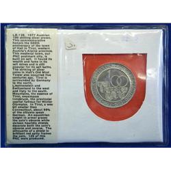 1977 Austrian 100 Shilling Silver 1of125 XRare!!