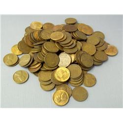 Lot-Wheat Back Pennies 1940's