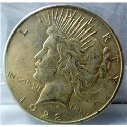 1922-S Peace Silver Dollar