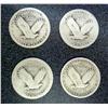 Image 2 : Lot-(4) Standing Liberty Silver Quarters