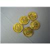Image 2 : Lot-5 Mini Replicas of 1978 SA Gold Krugerrand